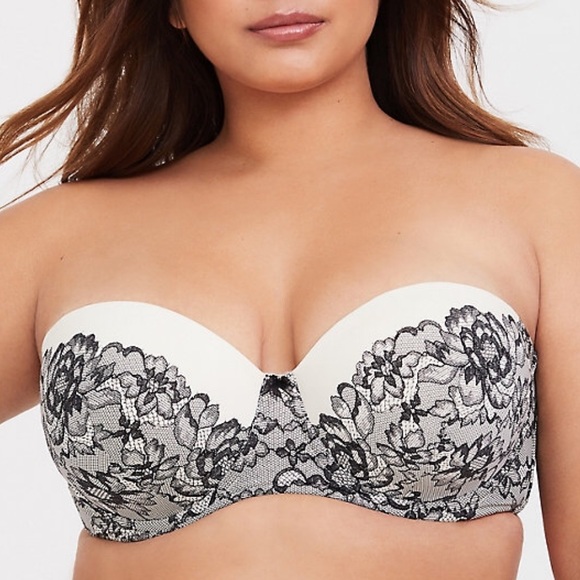 torrid Other - 🔥NWOt BLACK & WHITE PRINT PUSH-UP STRAPLESS BRA torrid Other - 🔥NWOt BLACK & WHITE PRINT PUSH-UP STRAPLESS BRA